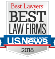 U.S. News Best law firms 2018 Logo