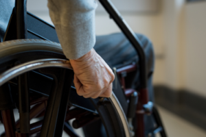 Wheelchair Bound Nursing Home Resident in New York City suffering from nursing home abuse