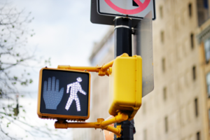New York City Crosswalk is a common place for a pedestrian accident to occur 